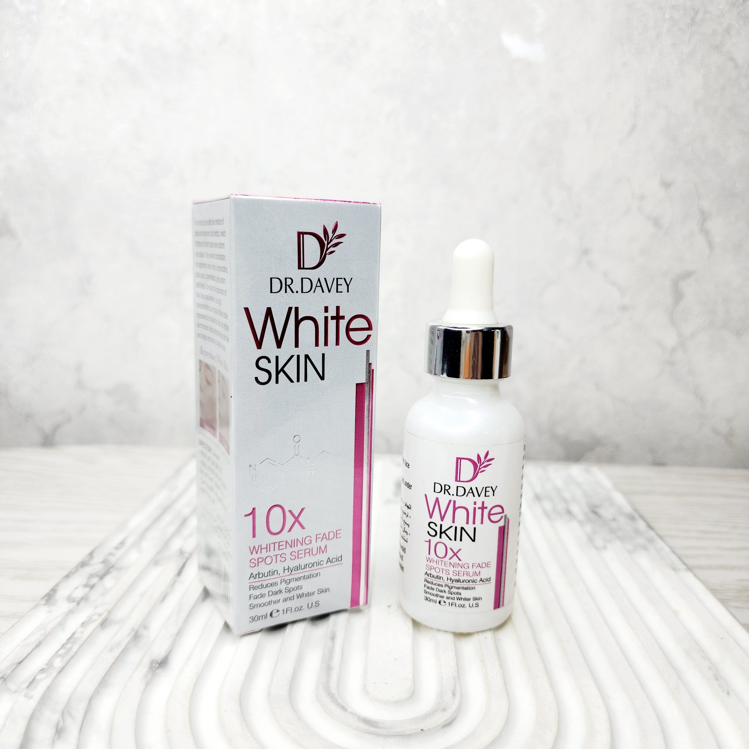 سرم صورت وایت اسکین و روشن کننده  دکتر دیوی 30میلی لیتر