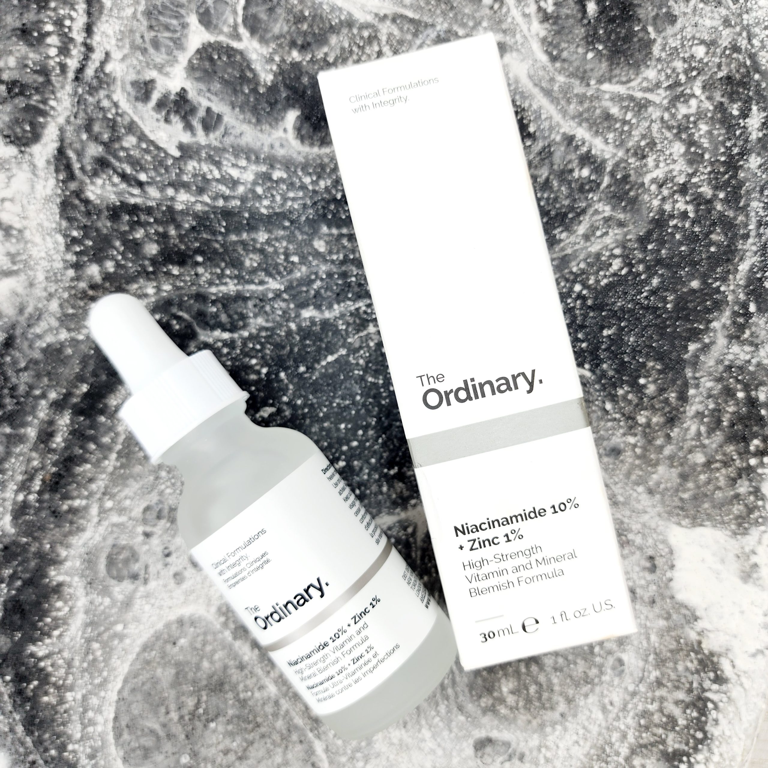 سرم نیاسینامید 10%زینک 1% اوردینری اصل حجم 30 میل