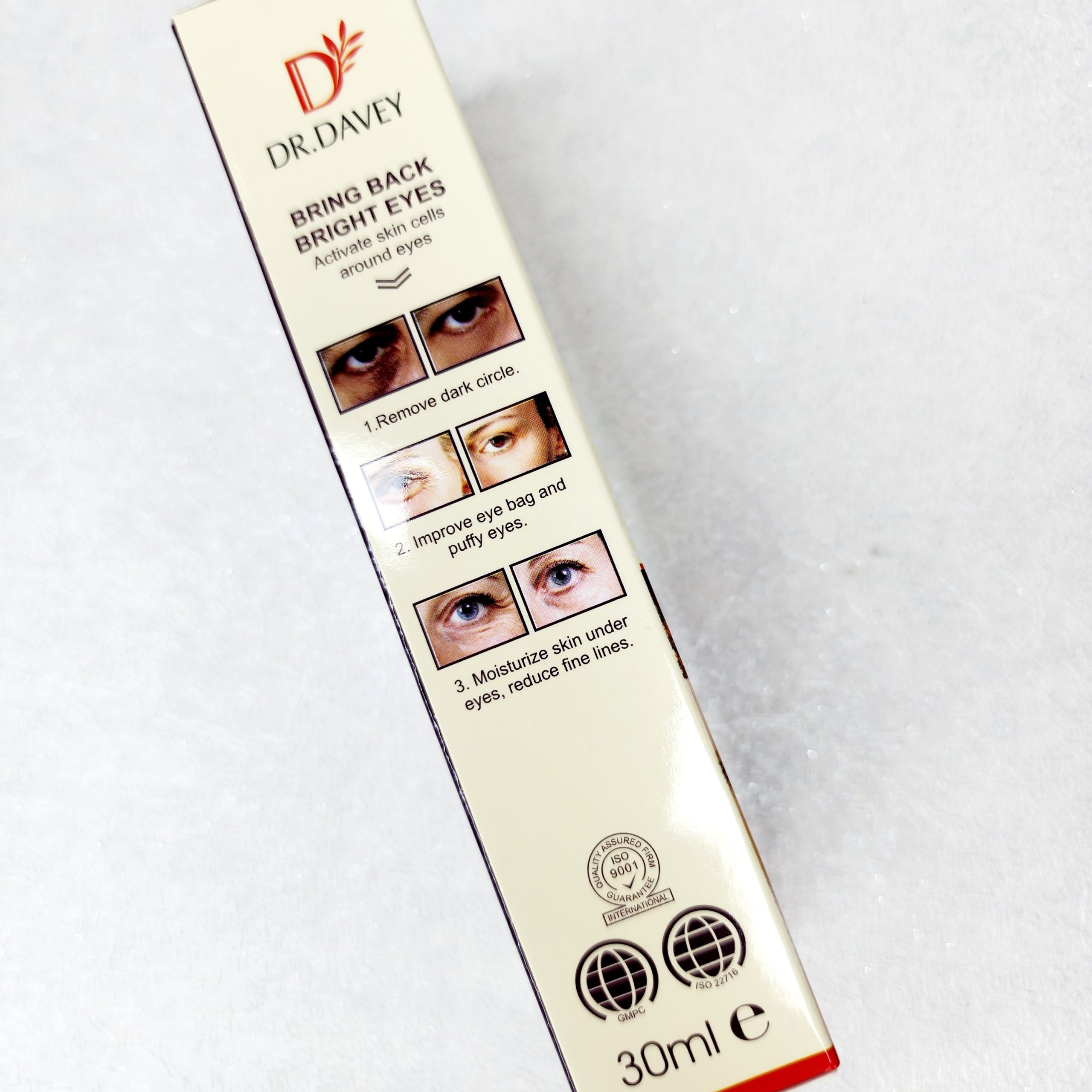 ژل ترمیم کننده چشم ویتامین E | رفع پف و سیاهی دور چشم دکتردیوی