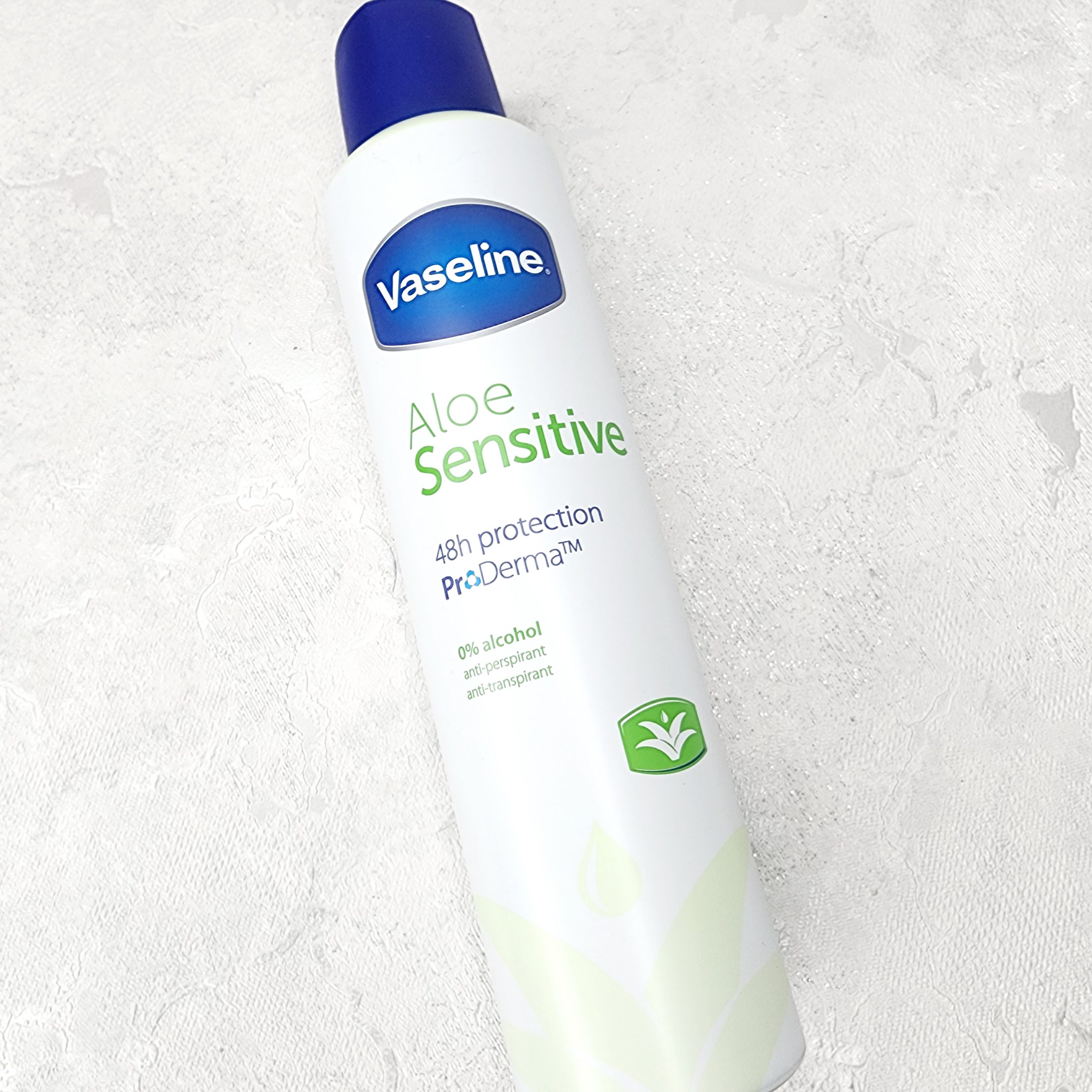 اسپری ضد تعریق بدن وازلین Vaseline مدل aloe sensitive