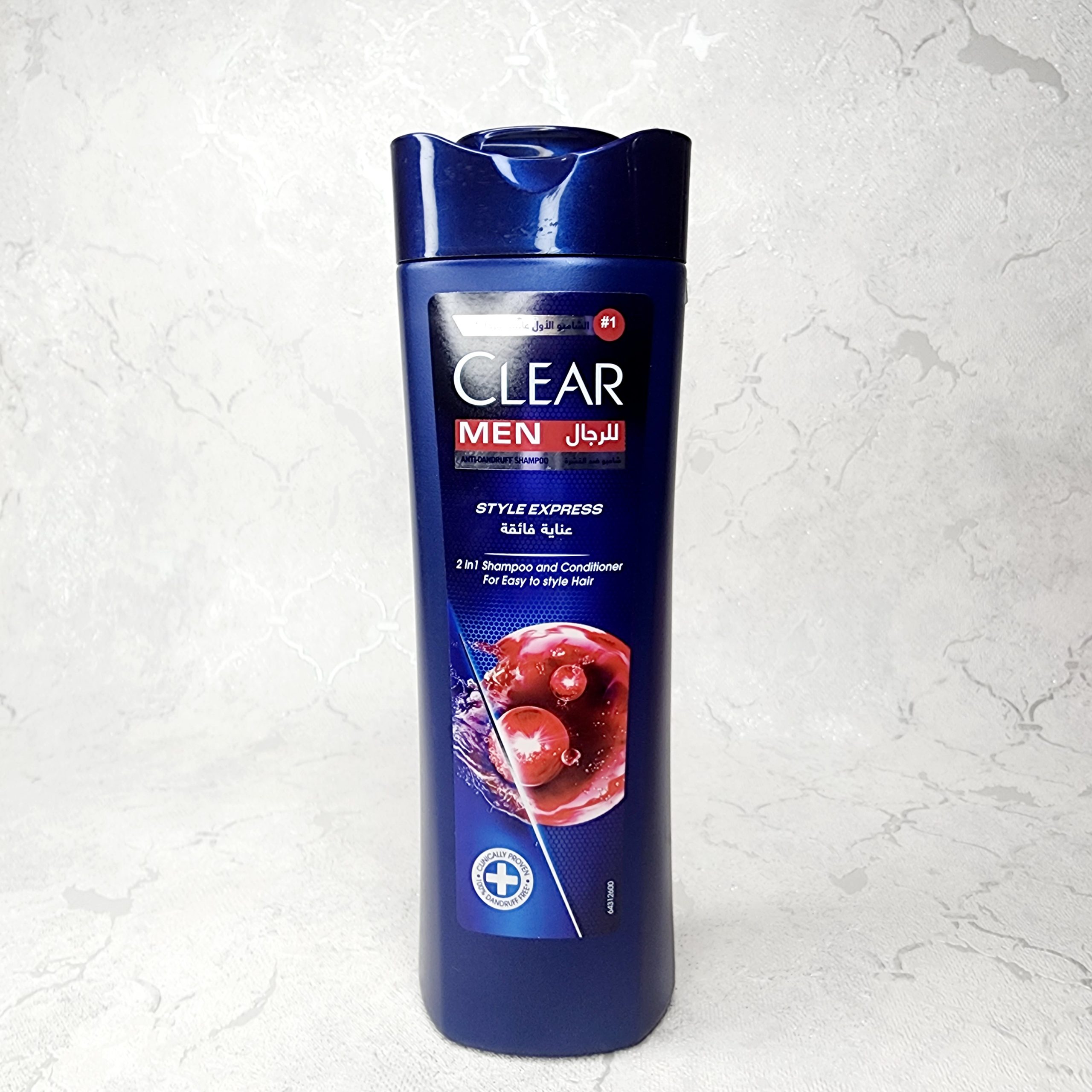 شامپو ضد شوره مردانه کلیر CLEAR مدل STYLE EXPRESS عربستانی
