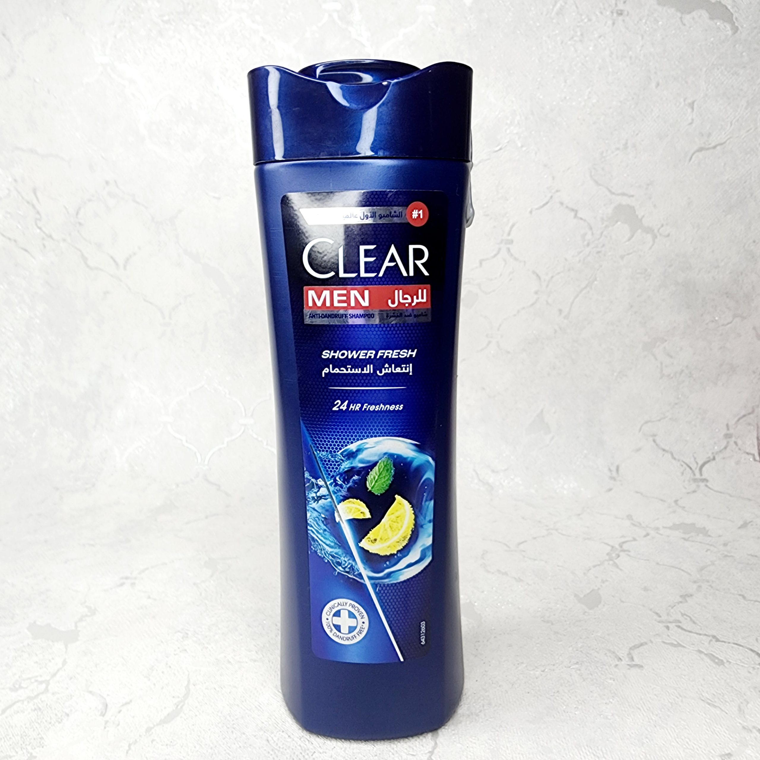 شامپو ضد شوره مردانه کلیر CLEAR مدل SHOWER FRESHعربستانی