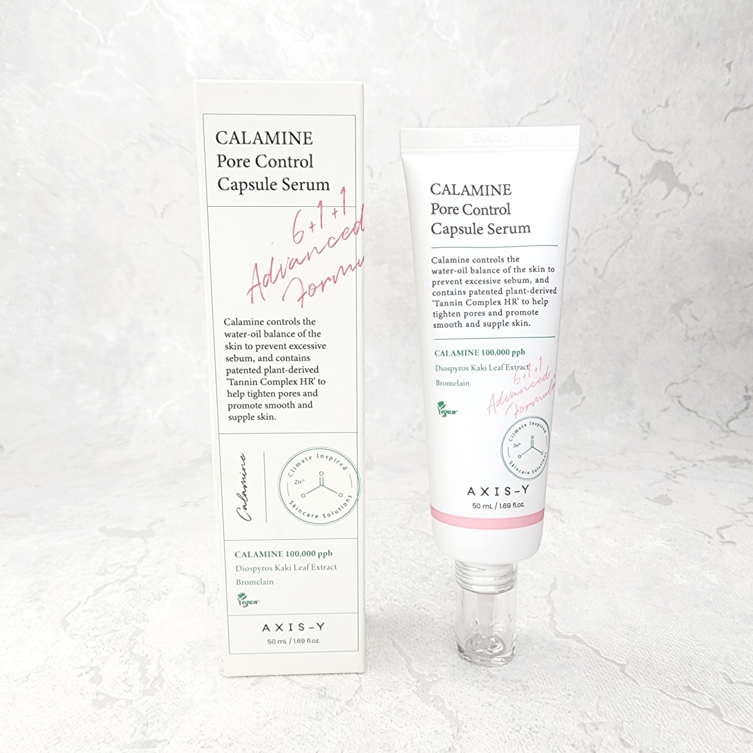 سرم کپسولی کنترل منافذ اکسیس وای Axis-Y مدل calamine حجم 50 میل