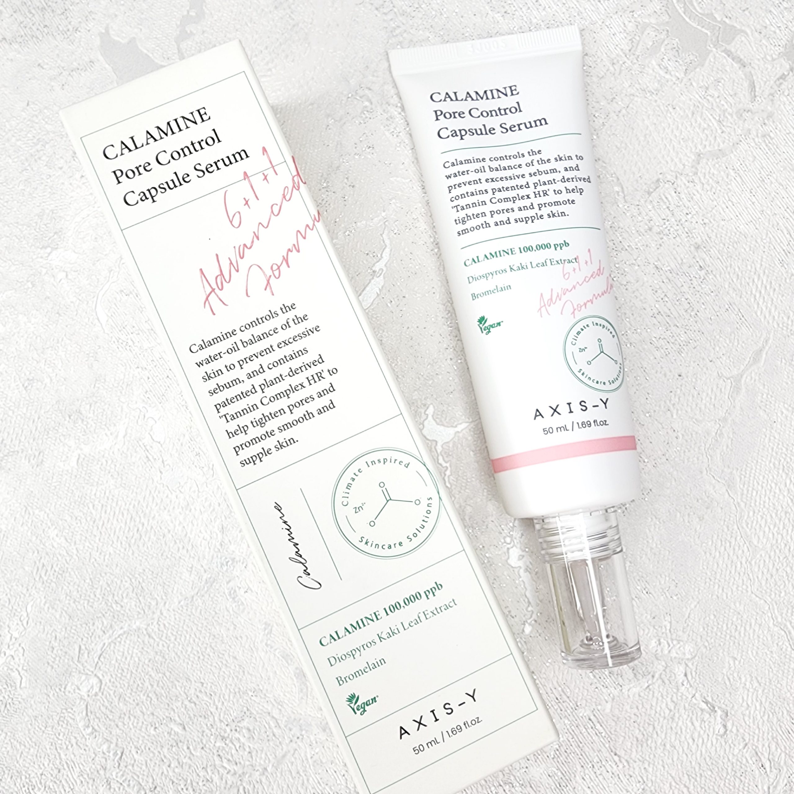 سرم کپسولی کنترل منافذ اکسیس وای Axis-Y مدل calamine حجم 50 میل