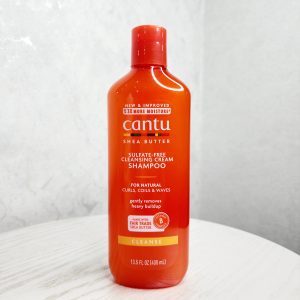 شامپو شی باتر موهای فر و مجعد کانتو Cantu Cleansing فاقد سولفات
