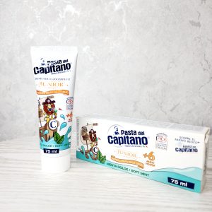 خمیر دندان کودکان بالای 6 سال نعنایی پاستا دل کاپیتانو 75 میلی گرم