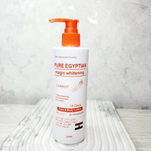 لوسیون صورت و بدن هویج PURE EGYPTIAN