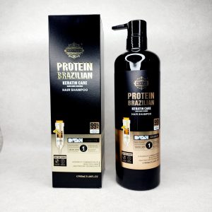 شامپو موی کراتینه فری سولفات پروتئین برزیلین برند هنی ویز (Heniways) حجم 900ml