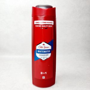شامپو مردانه 3 در 1 Old Spice مدل Whitewater | رایحه‌ی فانتزی آبی