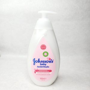 لوسیون بدن جانسون مدل پمپی بیبی مناسب بدن و صورت کودک حجم 500 میلی لیتر