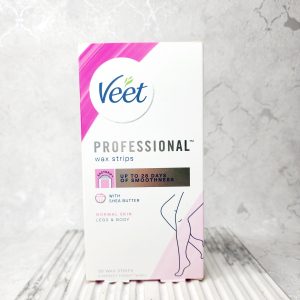 نوار مو بر ویت Veet مدل Professional مناسب پوست معمولی بسته 20 عددی