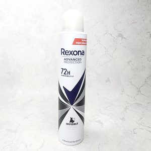 اسپری ضد تعریق زنانه رکسونا rexona مدل invisible آرژانتین.حجم 200 میل