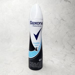 اسپری ضد تعریق رکسونا REXONA  ایتالیایی مدل Invisible Aqua حجم 200 میلی لیتر