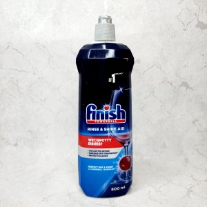 مایع جلا دهنده ظروف فینیش Finish مدل Rinse And Shine Aid حجم 800 میل