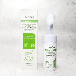 فوم شستشوی صورت براش دار سادور SADOER مدل VITAMIN B5