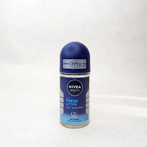 مام رولی 72 ساعته مردانه فرش اکتیو نیوآ Nivea  مدل Fresh active سری infinifresh حجم 50 میل