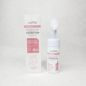 فوم شستشوی براش دار سادور اصل ضد چروک کوآنزیم Q10