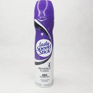 اسپری ضد تعریق زنانه لیدی اسپید استیک مدل invisible floral حجم 150 میلی لیتر