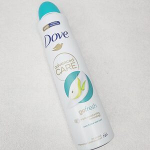 اسپری ضدتعریق داو رایحه گلابی و آلوئه‌ورا نسخه اورجینال انگلیسی 250ml