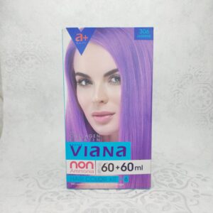 کیت رنگ مو ویانا Viana شماره 306 (یاسی) حجم 120 میل