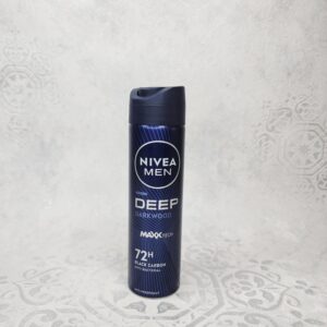 اسپری بدن نیوا مردانه NIVEA MEN DEODORANT SPRAY DEEP DARKWOOD حجم150ml اصل