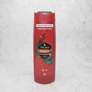 شامپو سر، بدن و صورت Old Spice اولد اسپایس مدل Bearglove حجم 400 میل