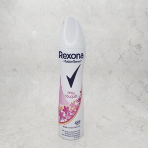 اسپری زنانه ضد تعریق رکسونا REXONA اصلی ایتالیا مدل Bouquet حجم 200 میلی لیتر